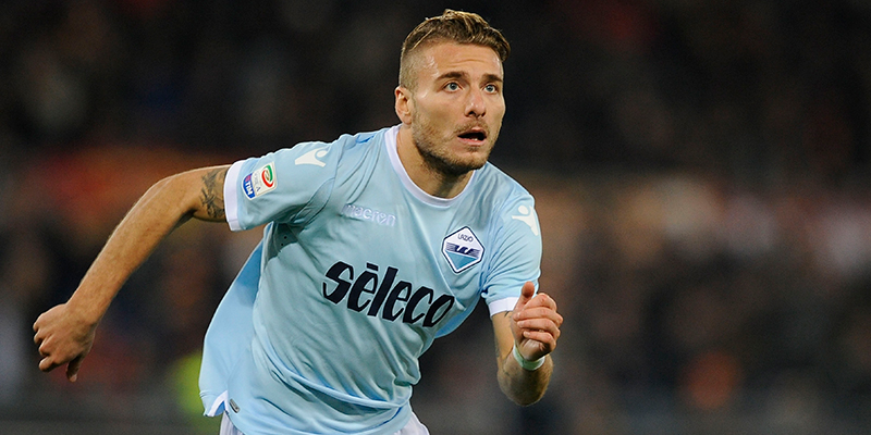 Ciro Immobile, attaccante della Lazio (Marco Rosi/Getty Images)