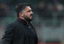 L'allenatore del Milan, Gennaro Gattuso, ha rinnovato il contratto fino al 2021