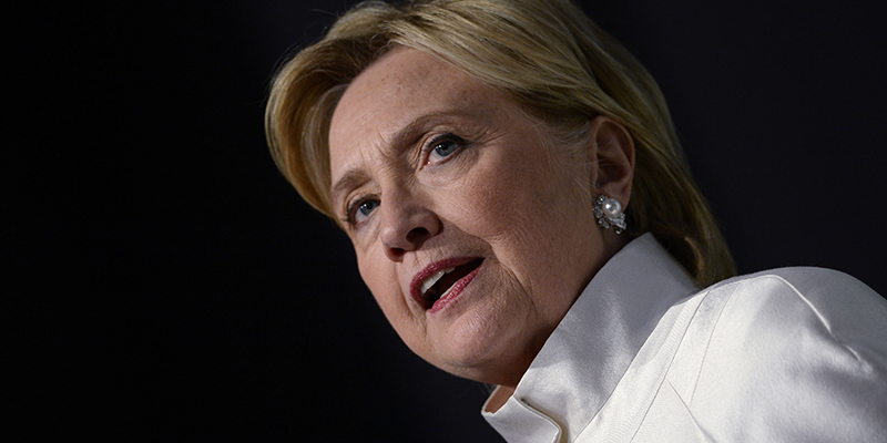 Hillary Clinton, Washington, 17 settembre 2016
(Olivier Douliery/picture-alliance/dpa/AP Images)