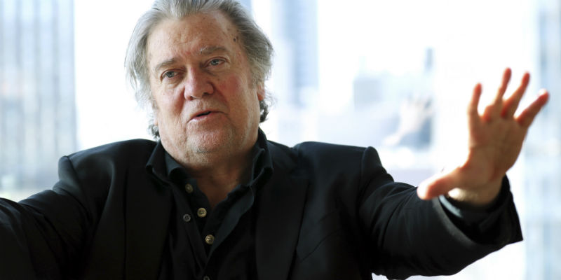 Stephen Bannon (The Yomiuri Shimbun via AP Images )