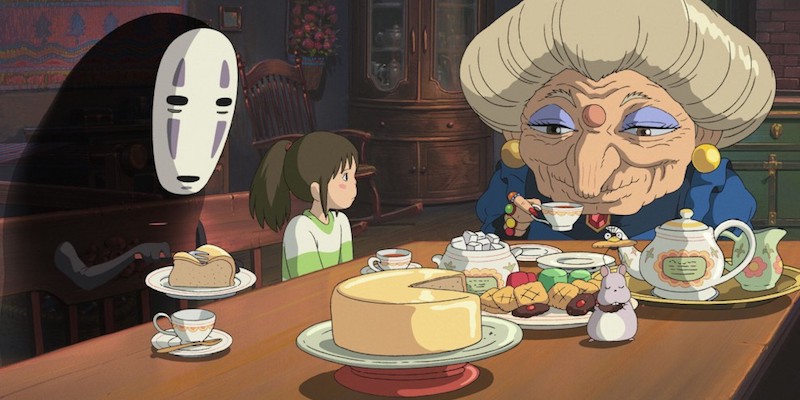 Una scena di "La città incantata" (2001) di Hayao Miyazaki, che vinse l'Oscar per il miglior film d'animazione nel 2003