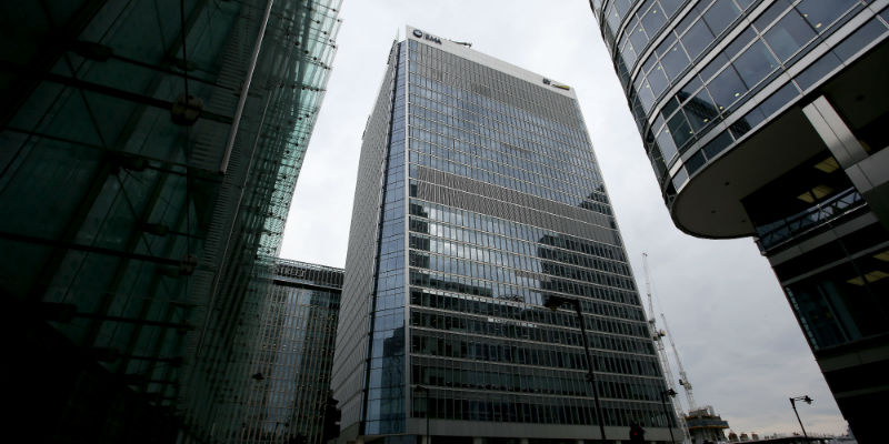 La sede dell'European Medicines Agency, Londra, maggio 2017
(DANIEL LEAL-OLIVAS/AFP/Getty Images)