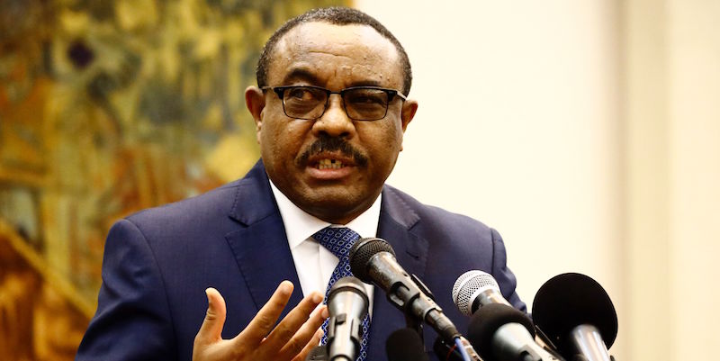 Il primo ministro etiope Hailemariam Desalegn (ASHRAF SHAZLY/AFP/Getty Images)