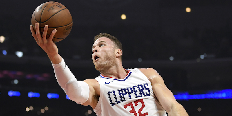 Il cestista Blake Griffin è stato scambiato dai Los Angeles Clippers: andrà ai Detroit Pistons