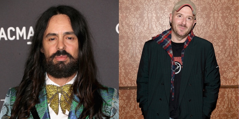 Alessandro Michele
(Frederick M. Brown/Getty Images)

Demna Gvasalia 
(Dimitrios Kambouris/Getty Images)