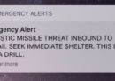 C'è stato un falso allarme missilistico alle Hawaii