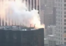 C'è stato un piccolo incendio alla Trump Tower di New York