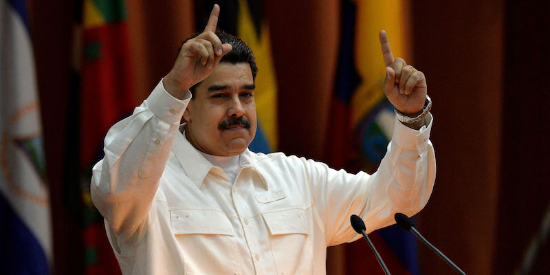 Il presidente venezuelano Nicolas Maduro (YAMIL LAGE/AFP/Getty Images)