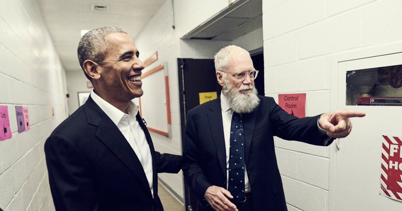 Il primo ospite del talk show di David Letterman su Netflix sarà Barack Obama