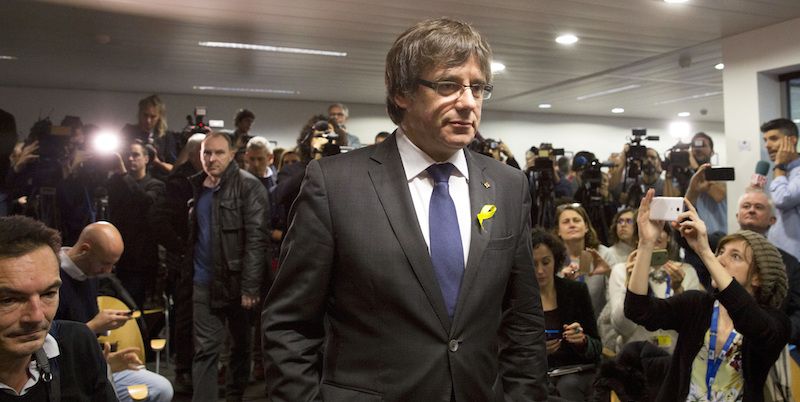 Carles Puigdemont (AP Photo/Virginia Mayo)