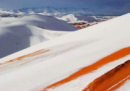 Le foto della neve nel deserto del Sahara