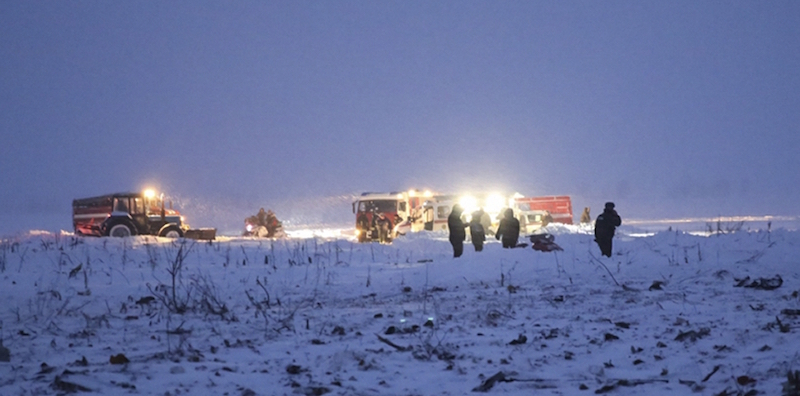 (Russian Ministry for Emergency Situations photo via AP)