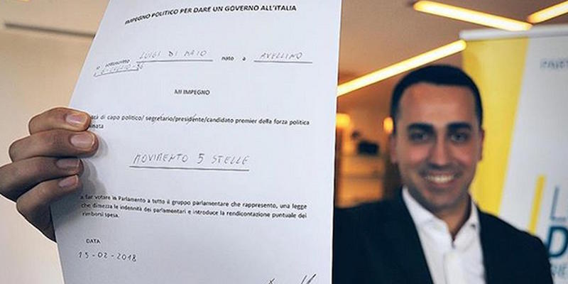 (profilo Instagram di Luigi Di Maio)