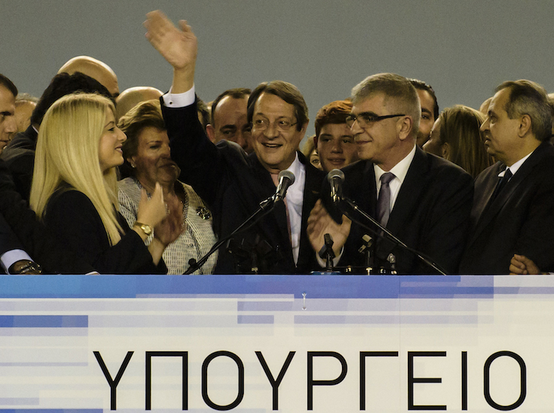 Nicos Anastasiades è stato rieletto presidente di Cipro