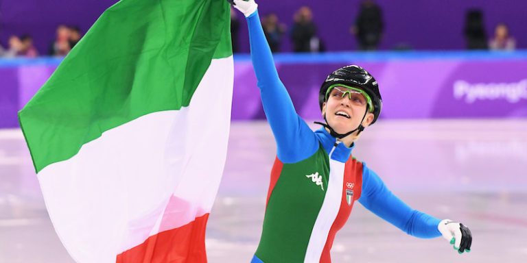L'Italia ha vinto la medaglia d'argento nella staffetta dello short