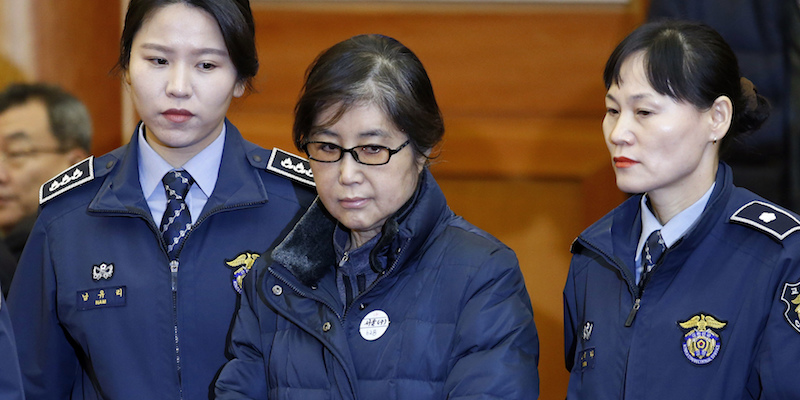 Choi Soon-sil (REUTERS/Kim Hong-Ji)
