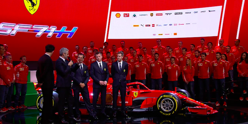 Le foto della nuova Ferrari di Formula 1