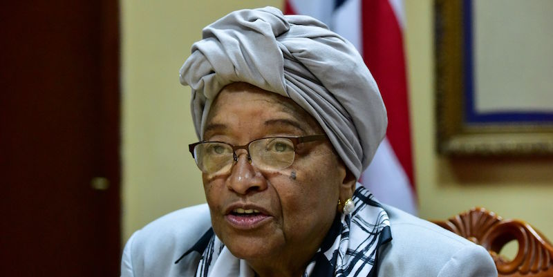 Ellen Johnson Sirleaf (ISSOUF SANOGO/AFP/Getty Images)