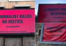 Anche a Malta hanno appeso dei cartelloni come quelli di "Tre manifesti a Ebbing, Missouri"