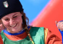 Michela Moioli ha vinto la medaglia d'oro nello snowboard cross alle Olimpiadi invernali
