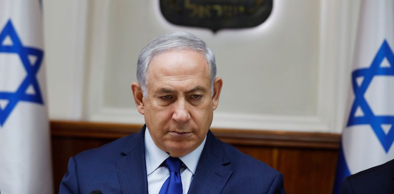 Il primo ministro israeliano Benjamin Netanyahu (RONEN ZVULUN/AFP/Getty Images)