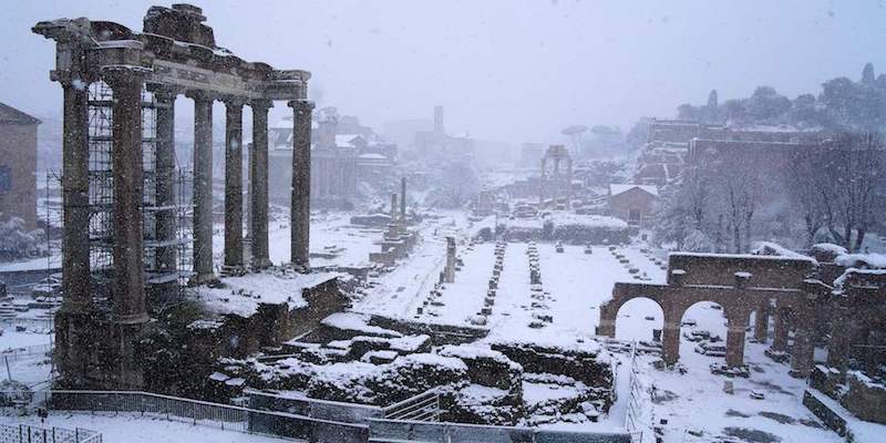 Roma, 26 febbraio 2018 (VINCENZO PINTO/AFP/Getty Images)