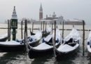 Le foto di Venezia con la neve
