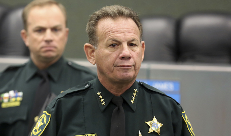 Lo sceriffo Scott Israel
(Mike Stocker, South Florida Sun-Sentinel via AP)