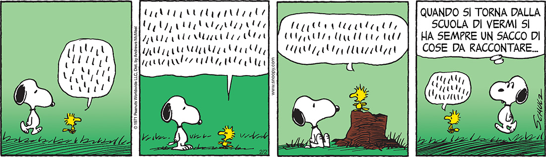 Peanuts 2018 febbraio 2