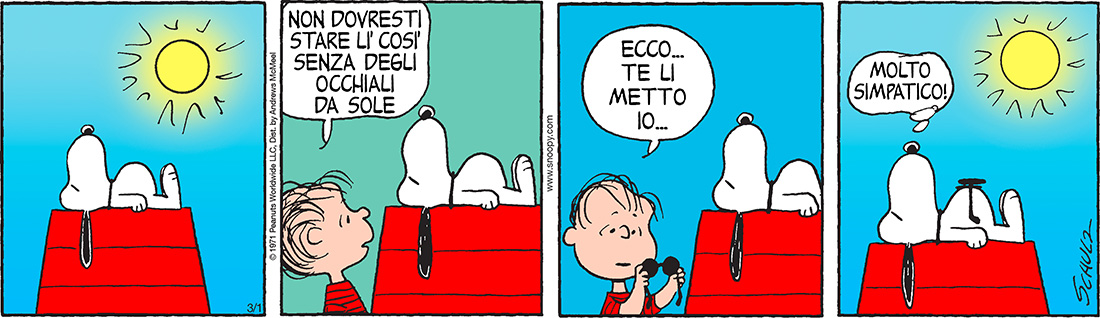 Peanuts 2018 marzo 1