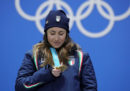 Sofia Goggia ha vinto la medaglia d'oro nella discesa libera