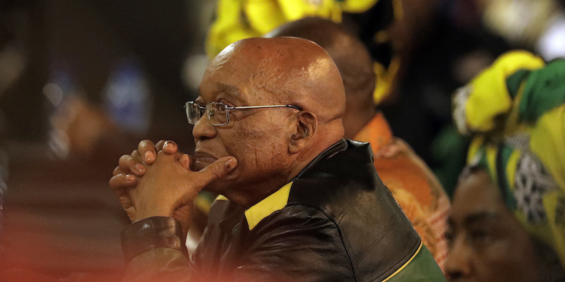 Jacob Zuma (AP Photo/Themba Hadebe)