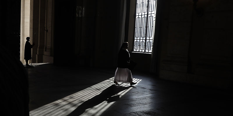Una suora in Vaticano, novembre 2016
(AP Photo/Alessandra Tarantino)