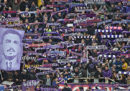 Le foto della prima partita della Fiorentina dopo la morte di Astori