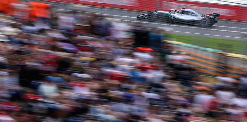 Lewis Hamilton nelle qualifiche del GP d'Australia (Charles Coates/Getty Images)