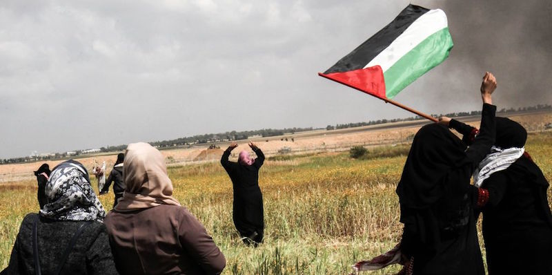 Le grandi proteste nella Striscia di Gaza