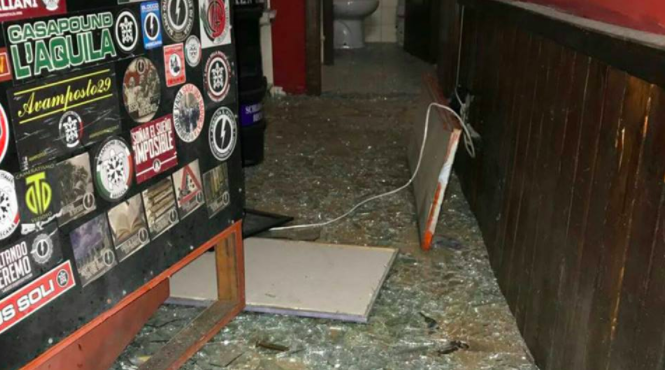 Casapound dice che nella sua sede di Trento è scoppiata una bomba artigianale