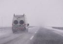 L'autostrada A1 è stata chiusa da Milano a Bologna per la pioggia gelata