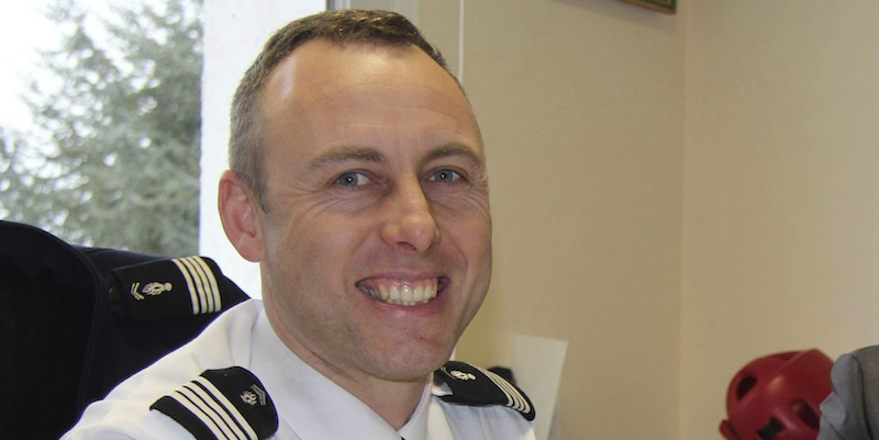 Arnaud Beltrame in una foto scattata nel 2013 (Ouest France via AP)