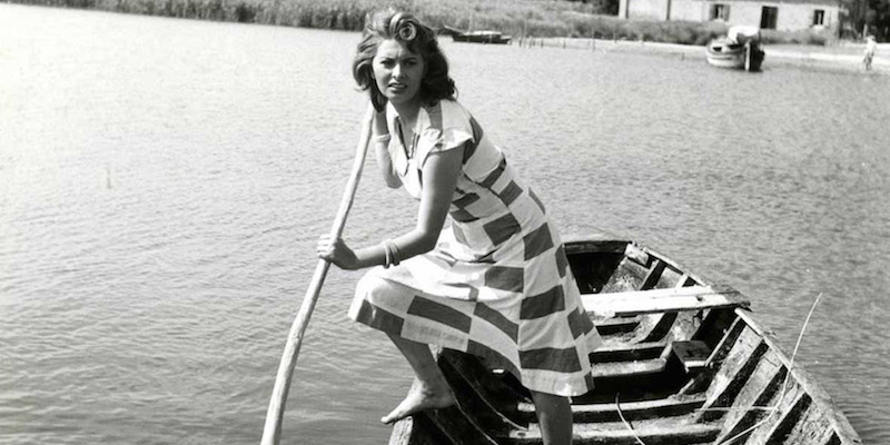 Mario Soldati: La donna sul fiume, Sophia Loren © Archivio fotografico - Cineteca Nazionale