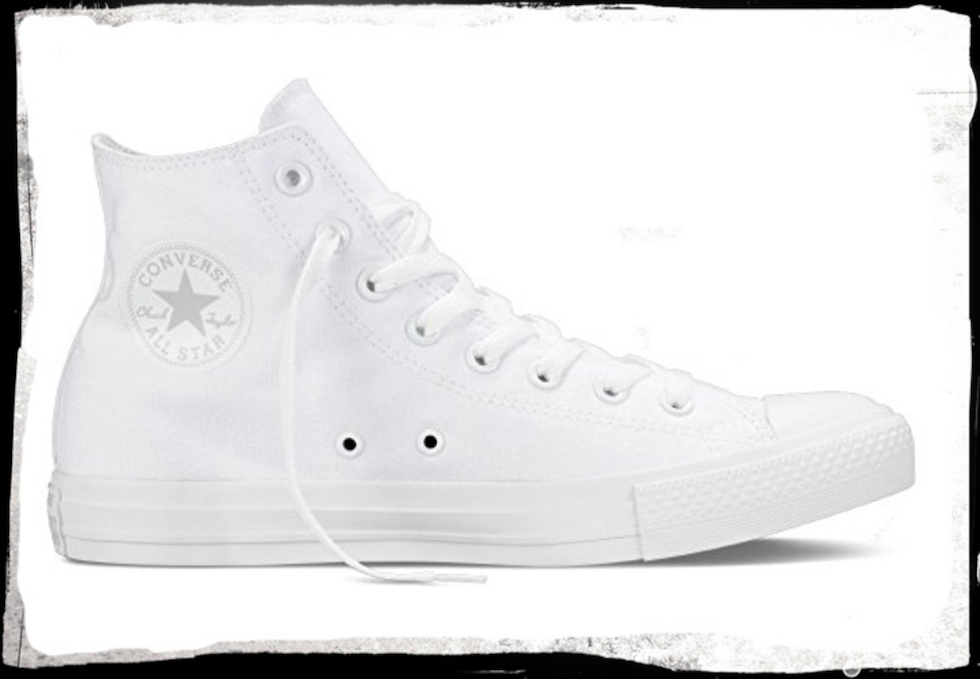 converse bianche online youtube