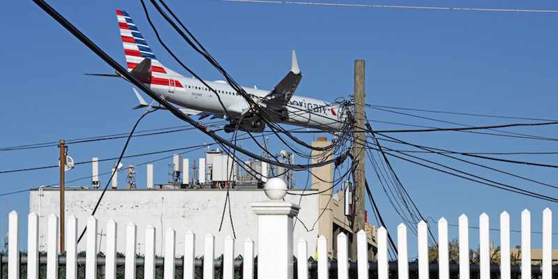 Aerei vicini come sembra