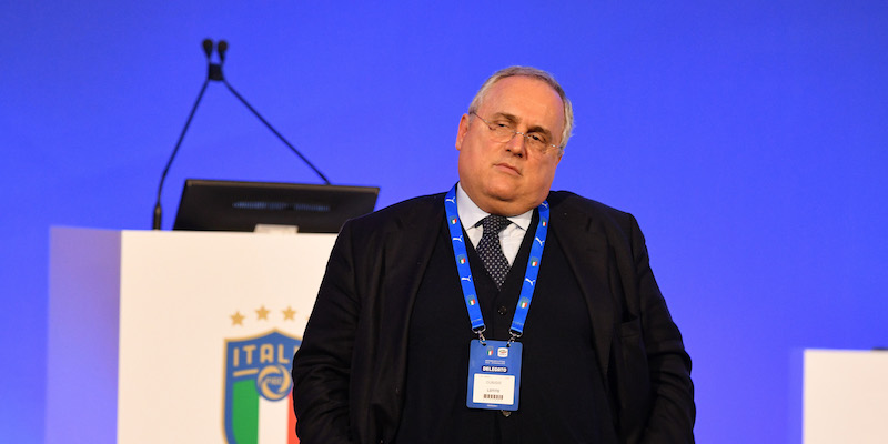 Claudio Lotito, presidente della Lazio (Giuseppe Bellini/Getty Images)