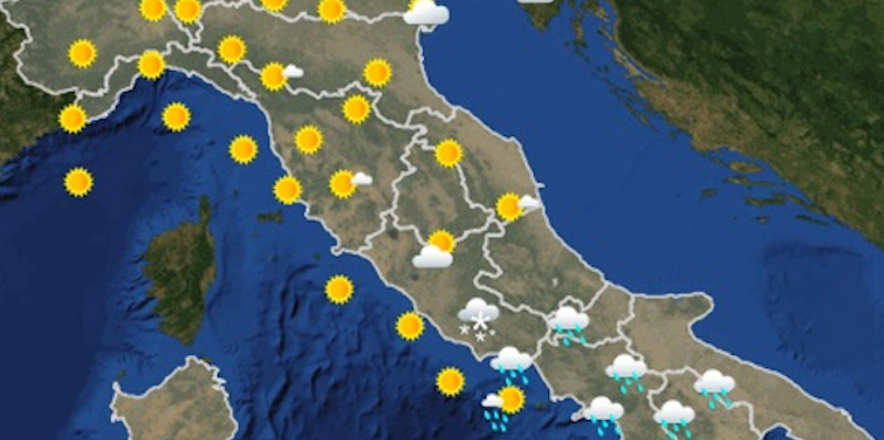 Le previsioni meteo per Pasqua, domenica 1 aprile