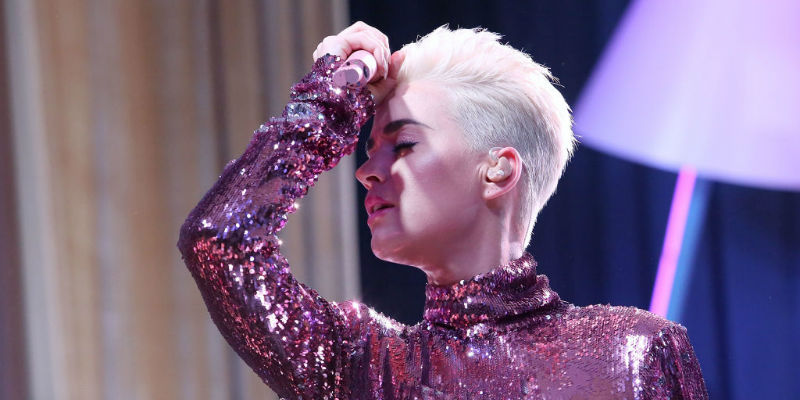 Katy Perry durante un concerto lo scorso 4 marzo (Photo by Jesse Grant/Getty Images)
