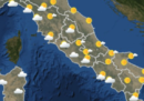 Il meteo in Italia per giovedì 8 marzo