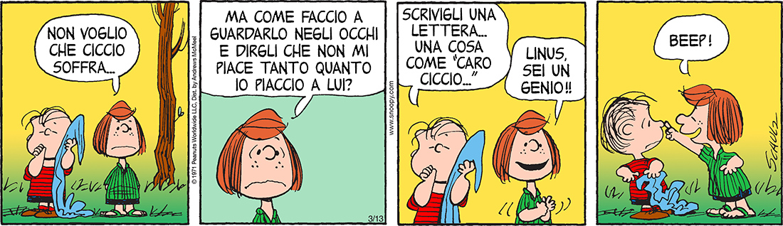 Peanuts 2018 marzo 13