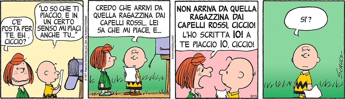 Peanuts 2018 marzo 15