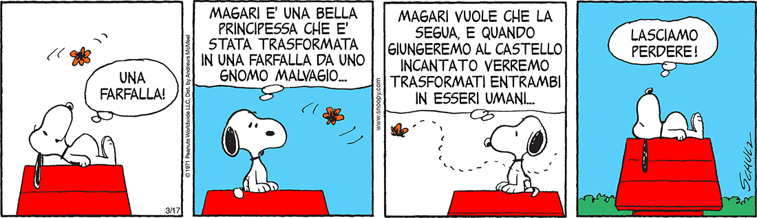 Peanuts 2018 marzo 17