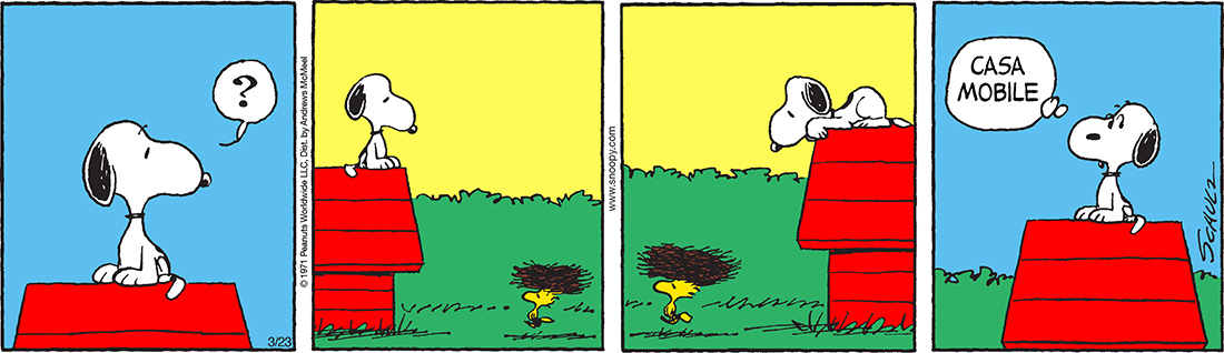 Peanuts 2018 marzo 23